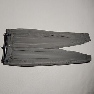 Elodie Pants Womens Size L Joggers Olive Green Polyester
